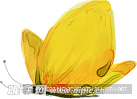 各种七彩精美蝴蝶装饰素材
