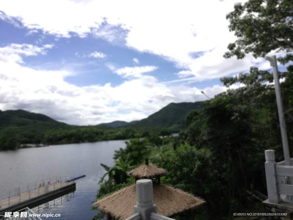 湿地公园  海南风光 海南农庄