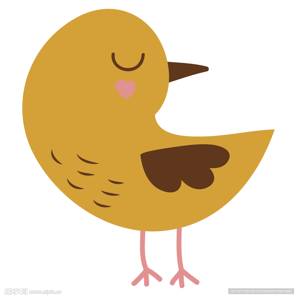 卡通鸟