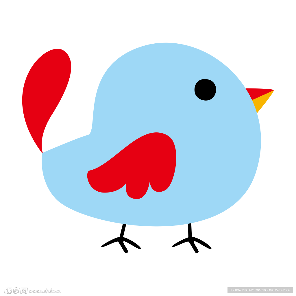 卡通鸟