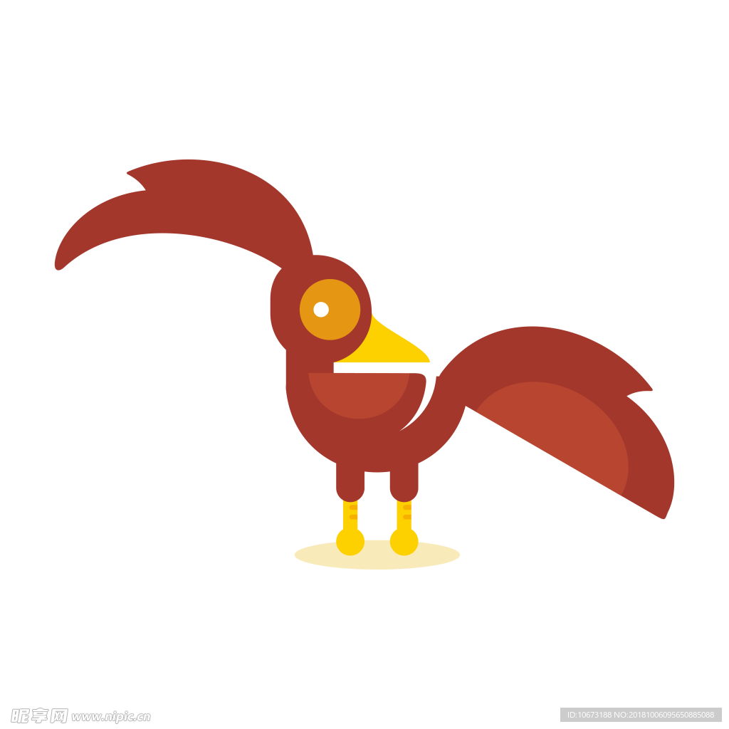 透明底鸟