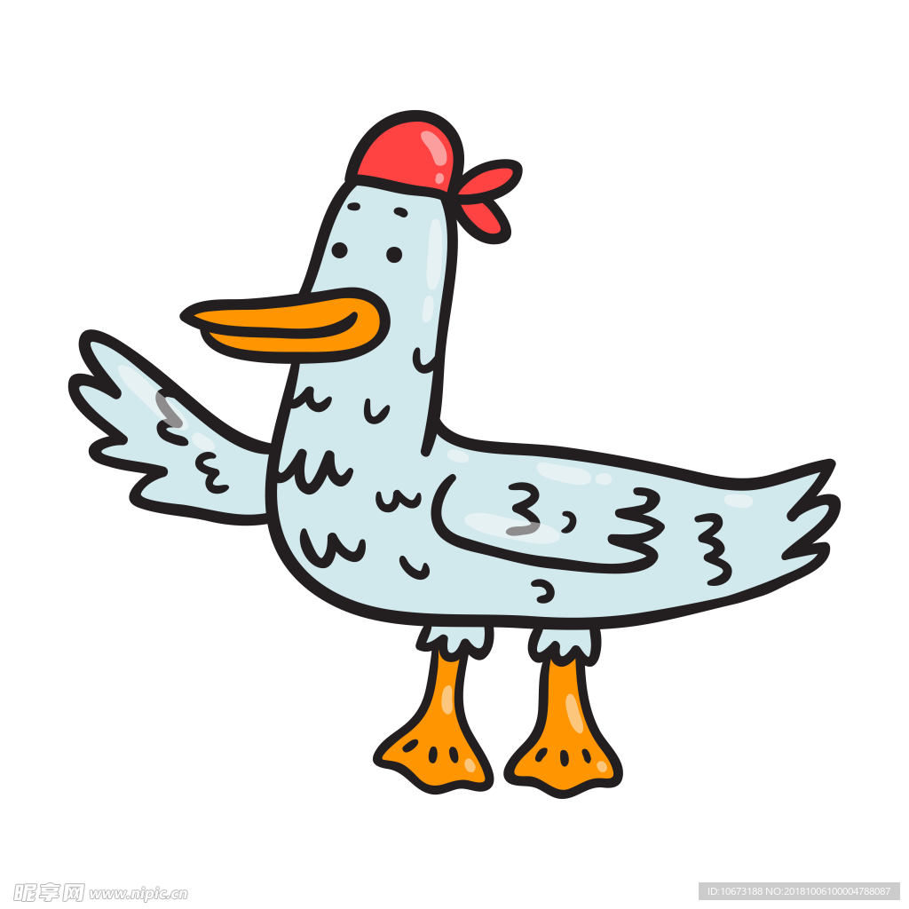 卡通鸟