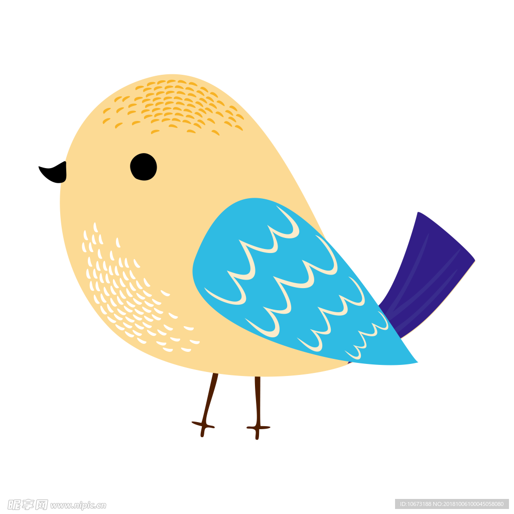 卡通鸟