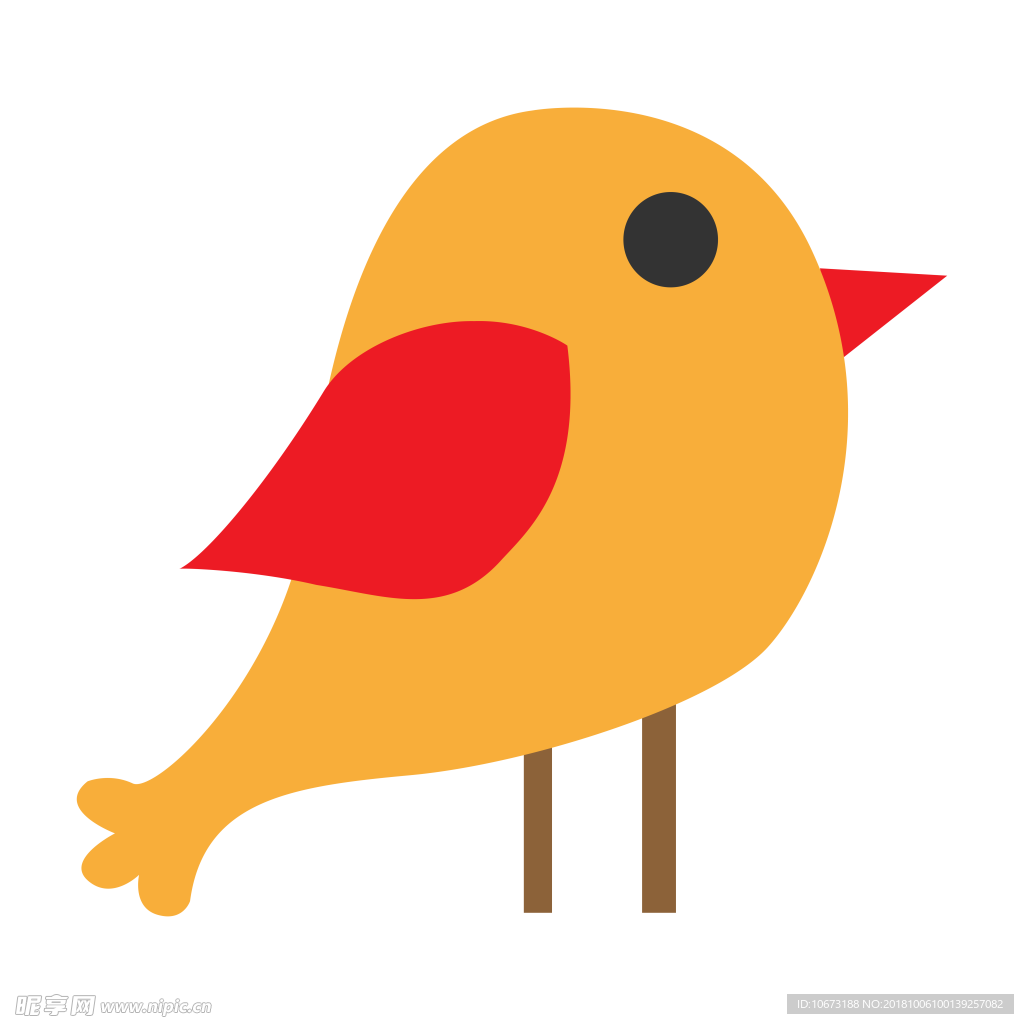卡通鸟