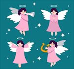 小天使 小女孩