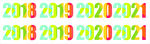 2018艺术字