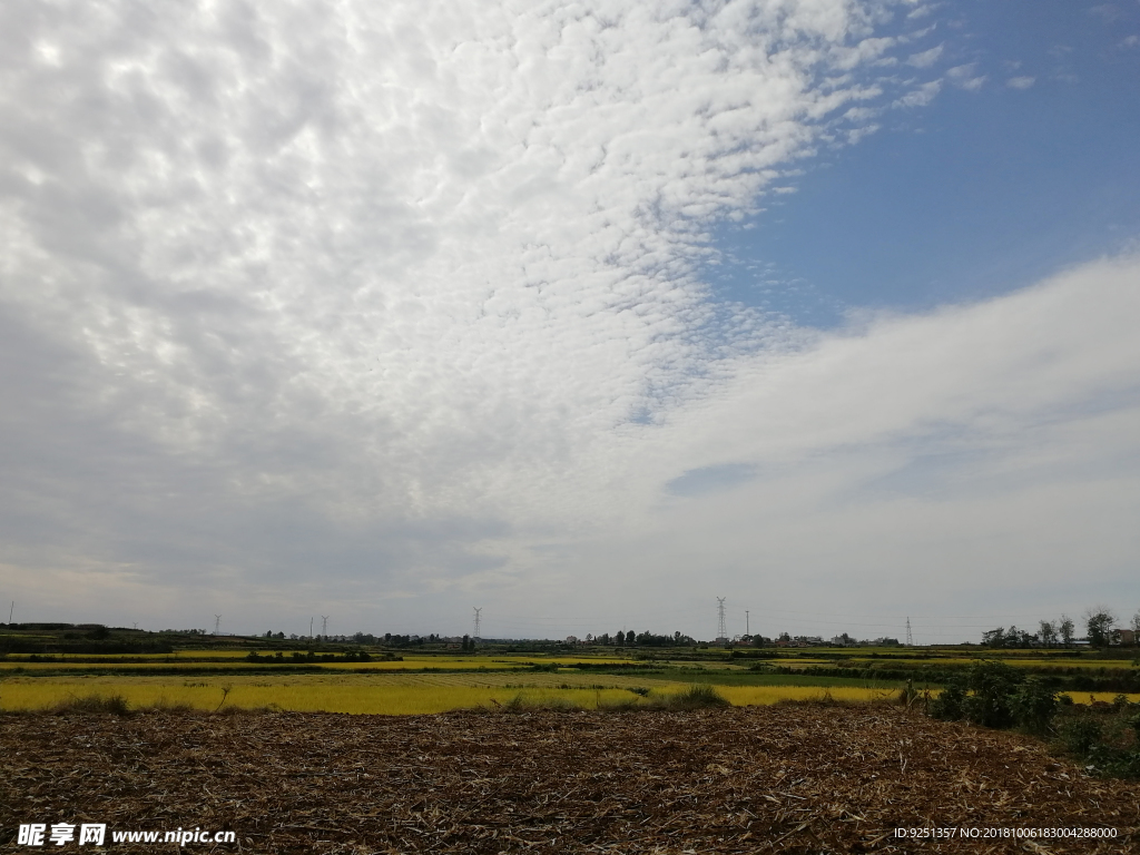 蓝天白云 天空 天空背景 蓝天