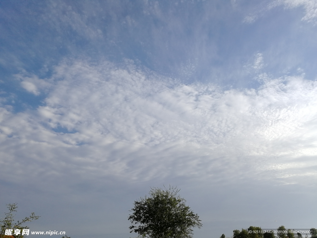 蓝天白云 天空 天空背景 蓝天