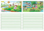 中小学生看图说话作文练习模板