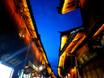 丽江古城夜景
