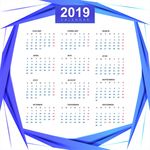日历 2019