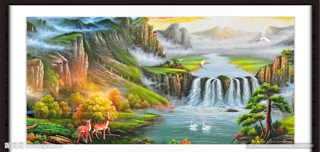 油画 油画风景