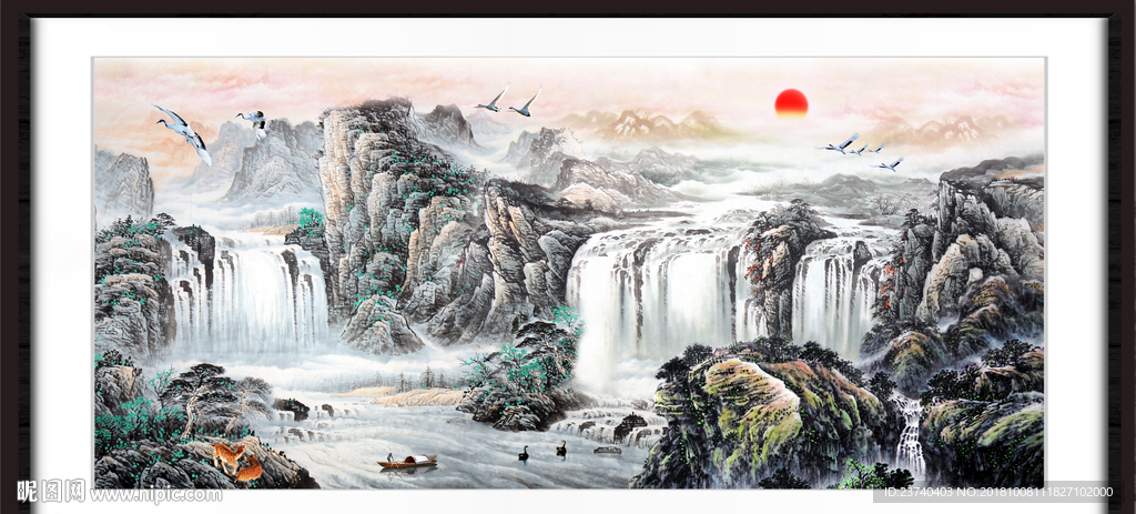 国画 国画山水