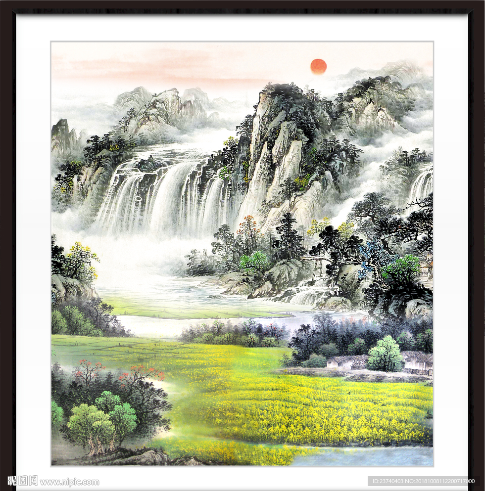 国画 国画山水