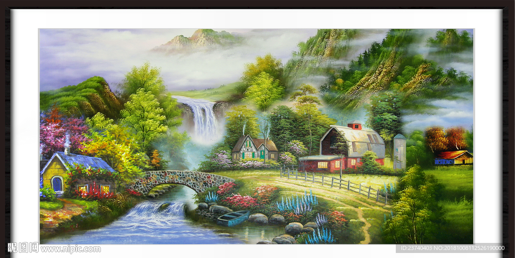 油画 油画风景