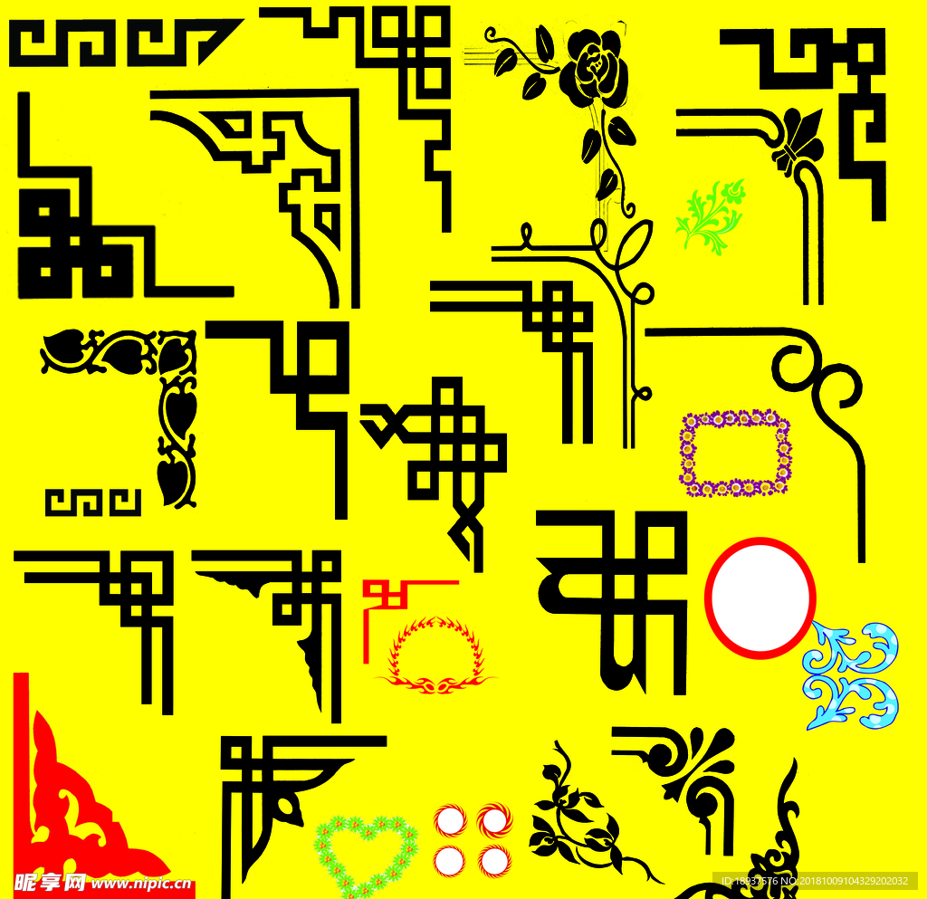 古典边框花纹