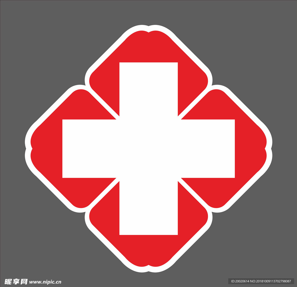 标准医疗机构红十字标志图片