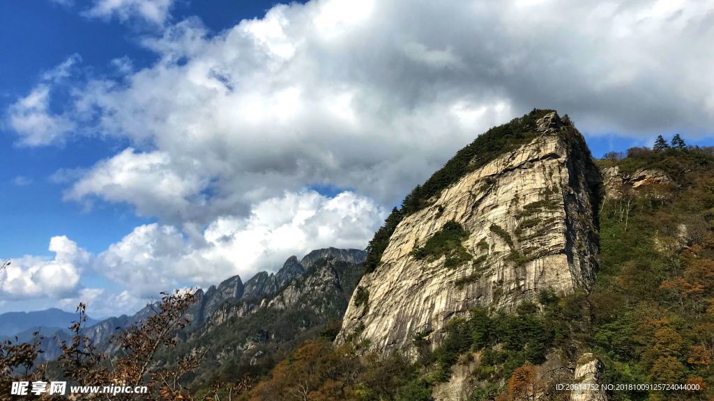 壮丽的大山风光