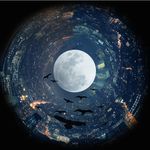 月亮星空