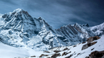 高山雪景