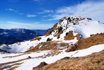 高山雪景 山峰雪景 山脉雪景