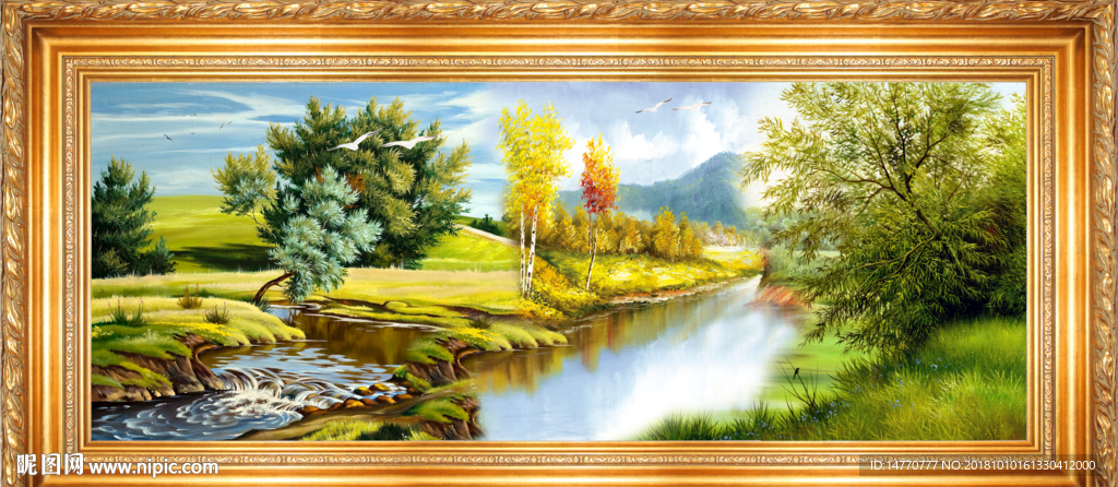 油画 油画风景