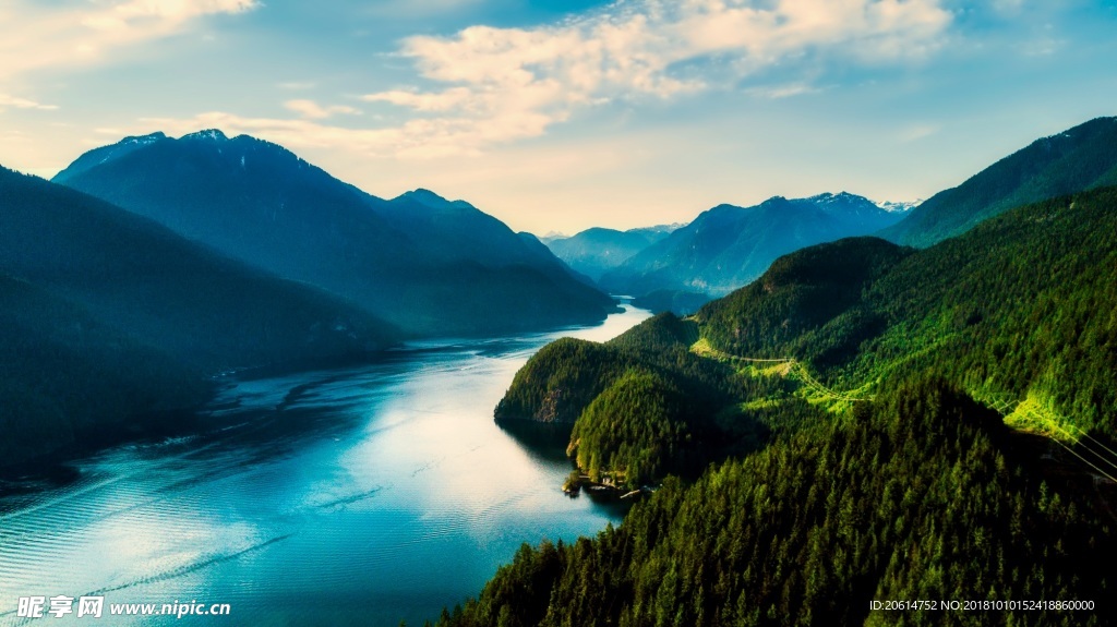 壮丽的山河风景