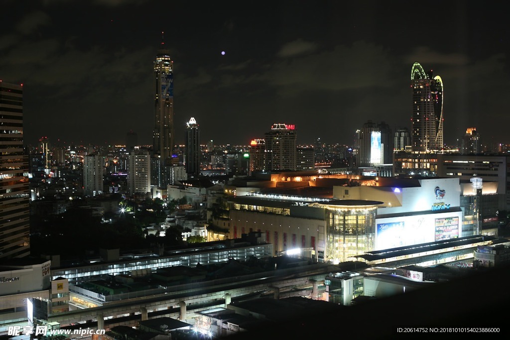 城市夜色风光