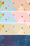 复古banner背景图
