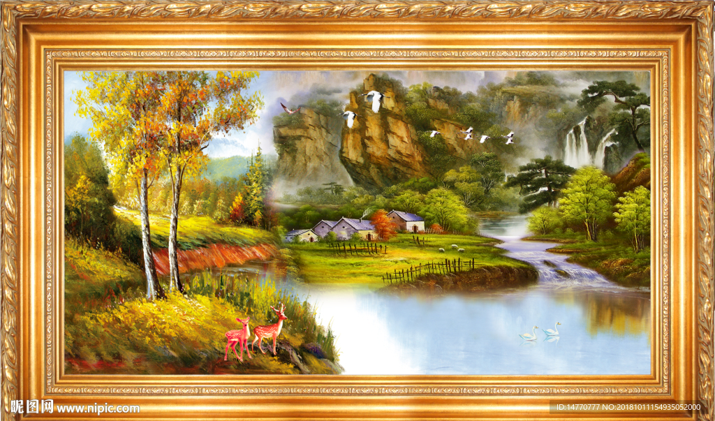 油画 油画风景