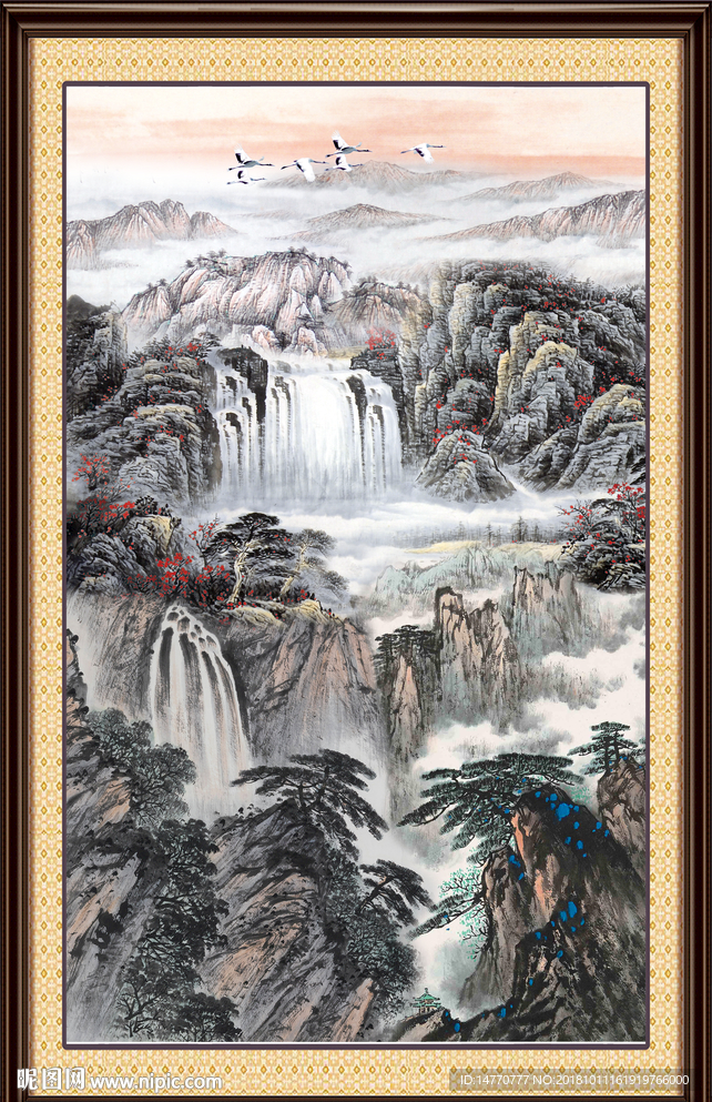国画山水