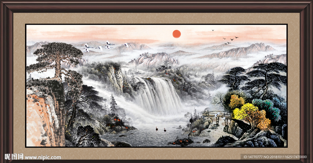 国画山水