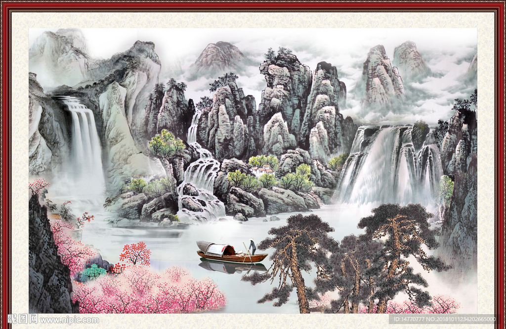 国画山水