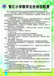 教学主任岗位职责