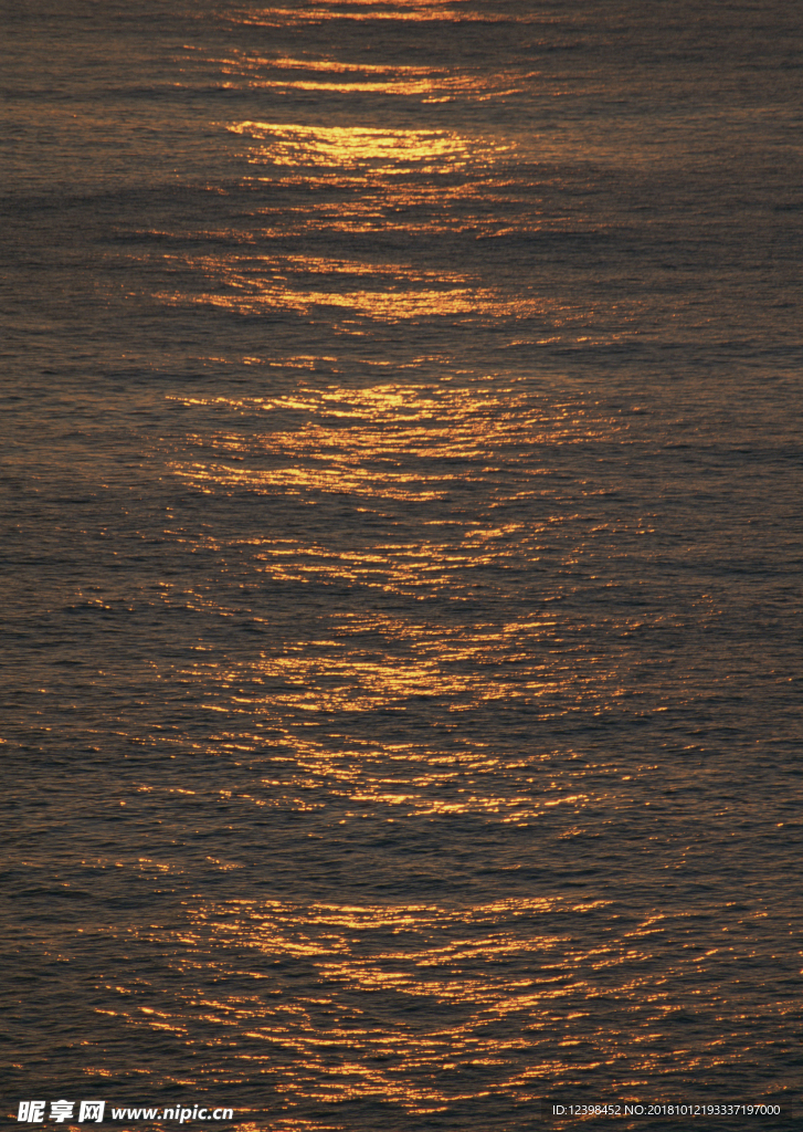 海上日落