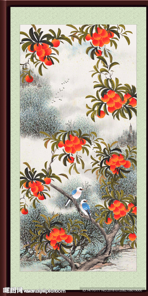 工笔花鸟