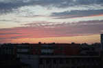 朝阳夕阳拍照图