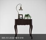 床头柜3d模型