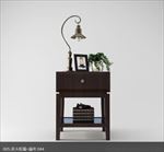 床头柜3d模型