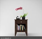 床头柜3d模型
