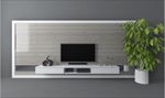 现代风电视墙3d模型