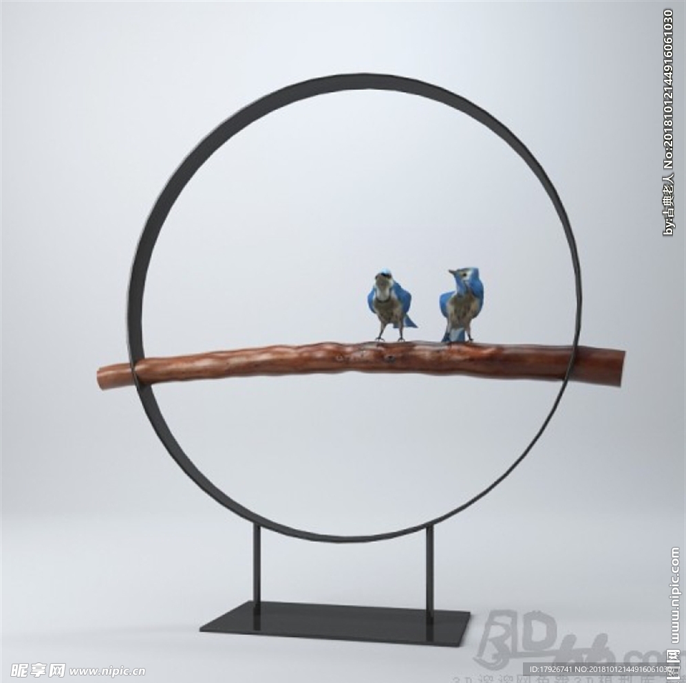 装饰摆件3d模型