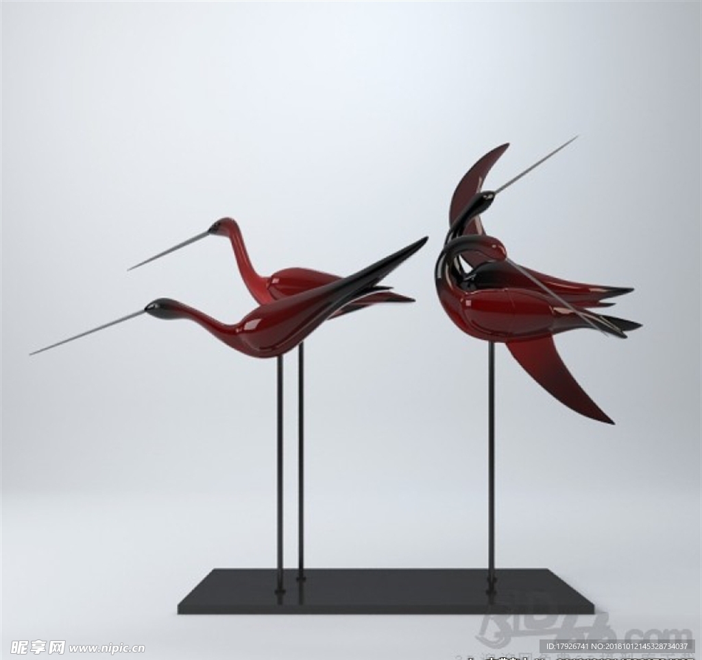 装饰摆件3d模型