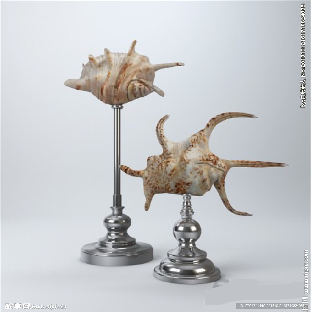 装饰摆件3d模型