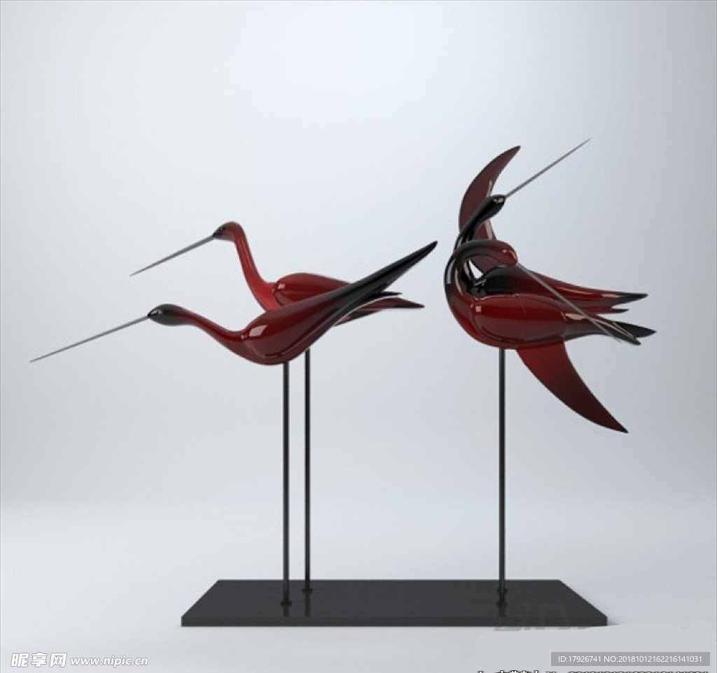 装饰摆件3d模型
