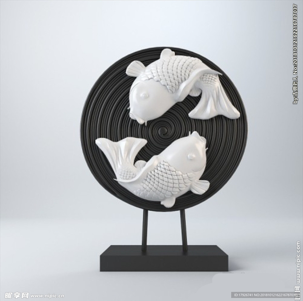 装饰摆件3d模型