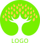 树木 大树 树logo 卡通树