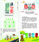 厨余垃圾分类展架