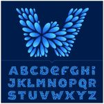 绽放艺术字体设计