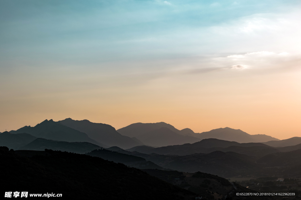 山川风景 山脉景色